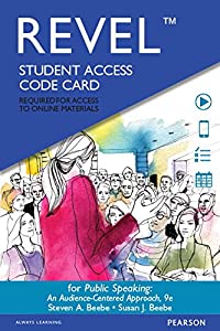 Public Speaking Revel Access Code: An Audience-Centered Approach(中古品)
