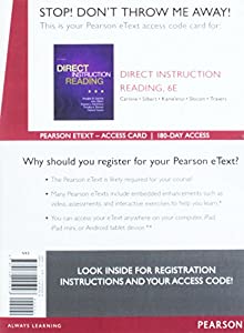 Direct Instruction Reading - Enhanced Pearson eText(中古品)