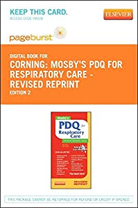 Mosby's PDQ for Respiratory Care - Revised Reprint - Elsevier eBook on VitalSource (Retail Access Card)(中古品)