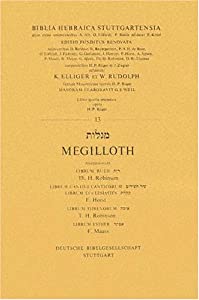 Hebrew (Stutt) Megilloth(中古品)
