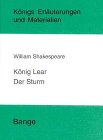 Koenig Lear / Der Sturm. RSR.(中古品)