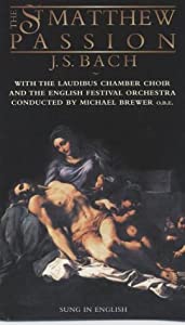 St Matthew's Passion [VHS](中古品)