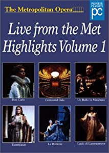 Live From the Met Highlights 1 [DVD](中古品)