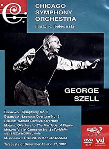Chicago Symphony Orchestra Historic Tekecasts: George Szell [DVD] [Import](中古品)