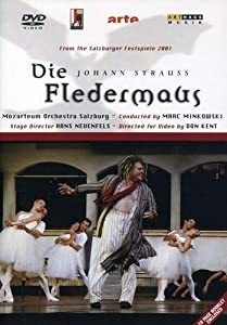 Johann Strauss - Die Fledermaus - Salzburg Festival 2001 [DVD] [Import](中古品)