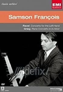 Samson Francois: Ravel Concerto for the Left Hand and Grieg Piano Concerto (EMI Classic Archive) [DVD] [Import](中古品)