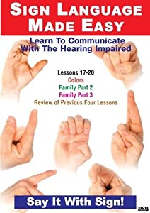 Sign Language Series 17-20 [DVD](中古品)