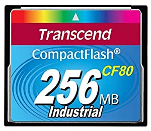 Transcend TS256MCF80 256MB CF CARD (80X TYPE I)(中古品)