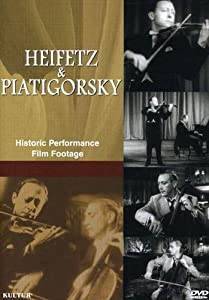Heifetz & Piatigorsky - Historic performance film footage [DVD] [Import](中古品)