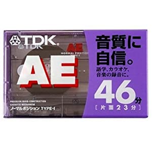 TDK オーディオテープ AE 46分 AE-46G(中古品)