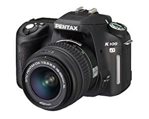 (中古品)PENTAX デジタル一眼レフカメラ K100D レンズキット DA 18-55mm F3.5-5.6AL付き/ペンタックス//