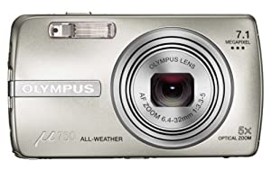 OLYMPUS デジタルカメラ μ750 スターリーシルバー μ-750 SLV(中古品)