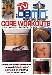 8 Minute Core Workouts: Abs Arms Thighs Buns [DVD] [Import](中古品)