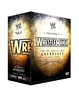 WWE レッスルマニア・アンソロジーBOX1 I-VII (3000セット限定) [DVD](中古品)