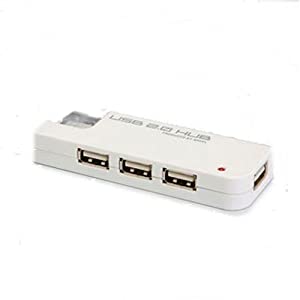 (中古品)i BUFFALO Arvel USB2.0ハブ バスパワー 4ポート ホワイト H433WH/バッファロー//