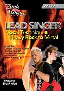 Lead Singer Vocal Techniques: Hard Rock to Metal Level: Volume 1(中古品)