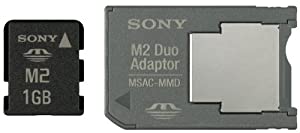 SONY メモリースティックマイクロ （M2） 1GB MS-A1GD(中古品)