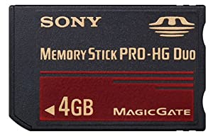 SONY メモリースティック PRO-HG デュオ 4GB MS-EX4G(中古品)