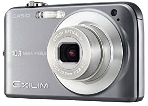 CASIO デジタルカメラ EXILIM (エクシリム) ZOOM グレー EX-Z1080GY(中古品)
