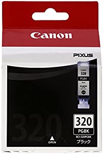 (中古品)Canon 純正インクカートリッジ BCI-320 ブラック BCI-320PGBK/キヤノン//