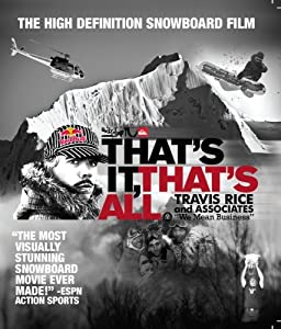 Thats It Thats All: Snowboarding [Blu-ray](中古品)