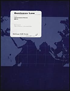 Baker University Edition, MBA 514 Business Law: Legal Environment of Business (Text Business Law: The Ethical, Global, a