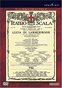 ドニゼッティ作曲 歌劇《ランメルモールのルチア》 ミラノ・スカラ座 1992 [DVD](中古品)