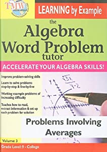 Algebra Word Problem Tutor: Problems Involving [DVD](中古品)