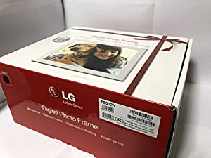 LG Electronics デジタルフォトフレーム 8インチ ブラック F8012N-BN(中古品)