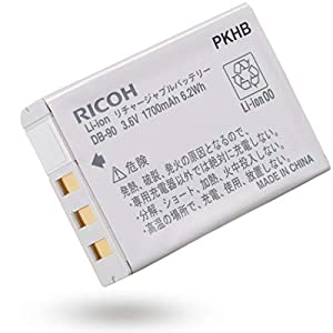 RICOH DB-90 充電式リチウムイオンバッテリー リコー メーカー純正品 【対応機種】GXRの充電式リチウムイオン電池です。充電には