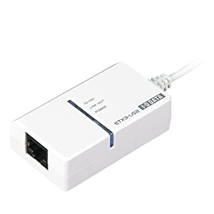 I-O DATA LANアダプター USB MacBook Nintendo Switch 動作確認済 100BASE-TX対応 ETX3-US2(中古品)