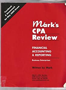 Mark's CPA Review: Financial Accounting & Reporting(中古品)