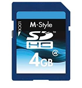 イーサプライズ M-Style SDHCメモリーカード4GB （class4）(中古品)