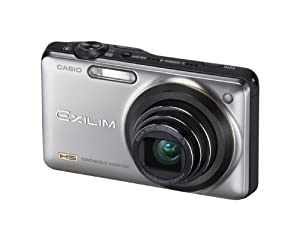 CASIO デジタルカメラ EXILIM EX-ZR10 シルバー EX-ZR10SR(中古品)