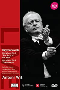 シマノフスキ:交響曲 第3番「夜の歌」/交響曲 第4番「協奏交響曲」 [DVD](中古品)
