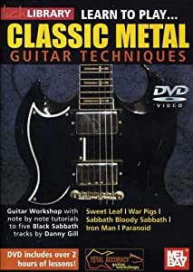 Guitar Techniques: Learn to Play Classic Metal [DVD](中古品)