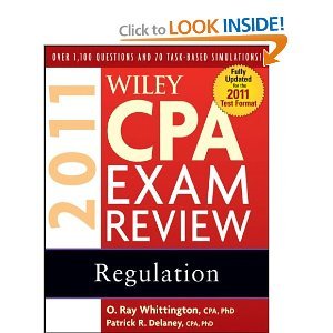 Wiley CPA Exam Review 2011, Regulation (Paperback) By Patrick R. Delaney (Author), O. Ray Whittington (Author)(中古品)