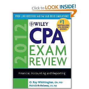 Wiley CPA Exam Review 2012, Financial Accounting and Reporting(中古品)