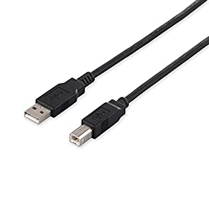 (中古品)i BUFFALO USB2.0ケーブル1.0m ブラック BSUAB210BK/バッファロー//