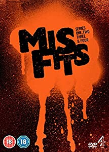 Misfits (Series 1 - 4) - 9-DVD Box Set ( Mis fits: Series One, Two, Three & Four ) [ NON-USA FORMAT, PAL, Reg.2 Import -