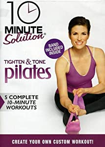 10 Minute Solution: Tighten & Tone Pilates W/Band [DVD] [Import](中古品)