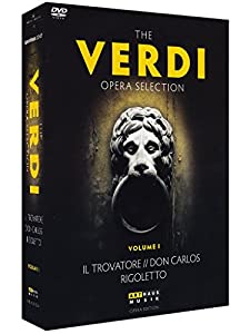 The Verdi Opera Selection: Il Trovatore / Don Carlos / Rigoletto [DVD] [Import](中古品)