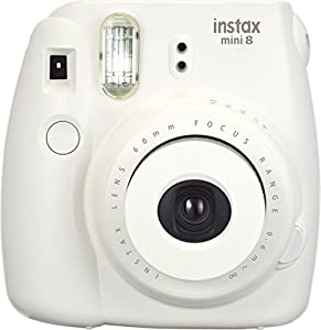 FUJIFILM インスタントカメラ チェキ instax mini 8 ホワイト INS MINI 8 WHITE(中古品)