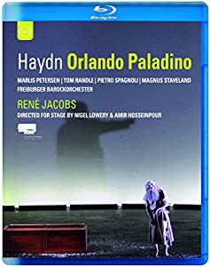 ハイドン『オルランド・パラディーノ』全曲 ヤーコプス & フライブルク・バロック管、ペーターゼン、他 [Blu-ray](中古品)