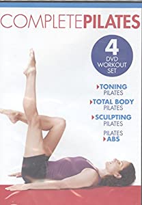 Complete Pilates 4 DVD Workout Set: Toning, Total Body, Sculpting & Abs(中古品)