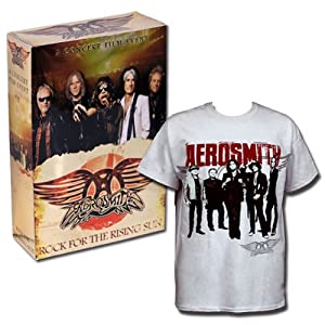 (中古品)ロック・フォー・ザ・ライジング・サン【初回数量限定生産1,000セット/DVD+日本盤限定Tシャツ(Lサイズ)付BOX/日本語字幕付】//エアロスミス: Actor; スティーヴン・タイラー