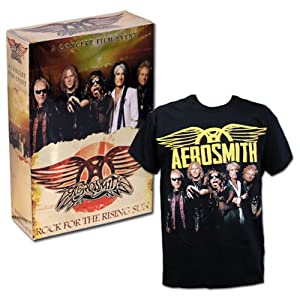 (中古品)ロック・フォー・ザ・ライジング・サン【初回数量限定生産1,000セット/Blu-ray+日本盤限定Tシャツ(Lサイズ)付BOX/日本語字幕付】//エアロスミス: Actor; スティーヴン・