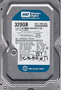 Western Digital wd3200aaks-00uu3?a0?320?GB、内蔵ハードドライブ(中古品)