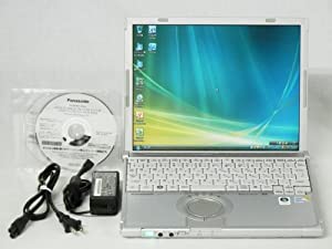 【中古】Panasonic Let's note T8(CF-T8GW1AAS) C2D SU9400 (1.4GHz) メモリー2GB HDD160GB 無線LAN Vista リカバ付(中古品)
