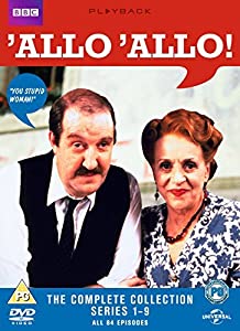 Allo Allo! (Complete Collection - Series 1-9) - 16-DVD Box Set ( Allo 'Allo! (84 Episodes) ) [ NON-USA FORMAT, PAL, Reg.